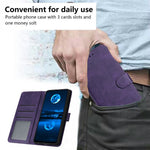 For Oppo Reno14 Pro 5G (Global) Case Flip Stand Calf Texture PU Leather Wallet Phone Cover with Strap