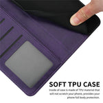 For Oppo Reno14 Pro 5G (Global) Case Flip Stand Calf Texture PU Leather Wallet Phone Cover with Strap