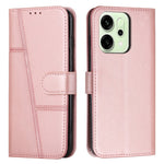 For Oppo Reno14 Pro 5G (Global) Leather Phone Case Foldable Stand Wallet Flip Cover with Strap