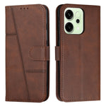 For Oppo Reno14 Pro 5G (Global) Leather Phone Case Foldable Stand Wallet Flip Cover with Strap