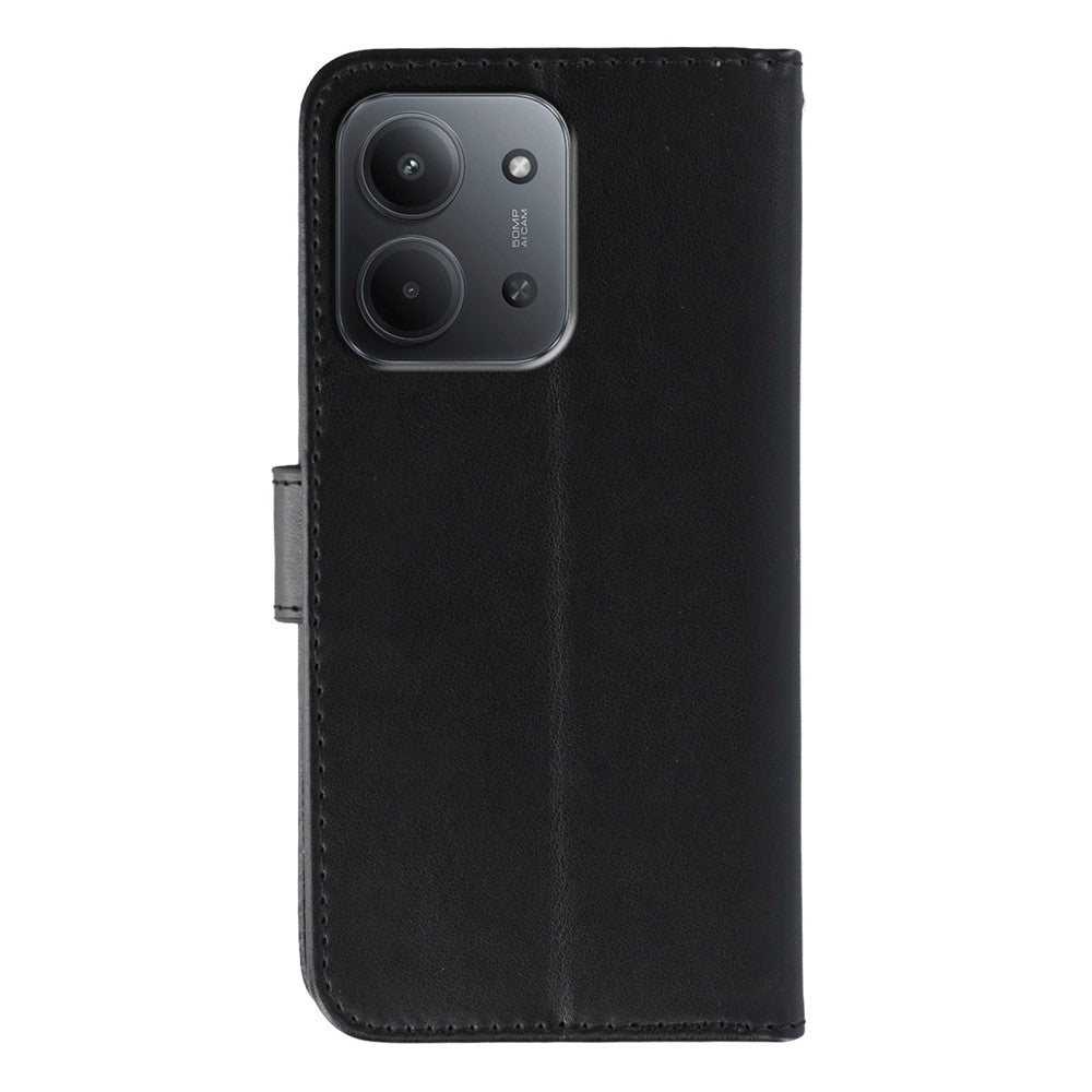 For Xiaomi Redmi 15C 5G (EU) (173mm) / 15C 4G (EU) (173mm) Case PU Leather Flip Wallet Phone Cover with Strap
