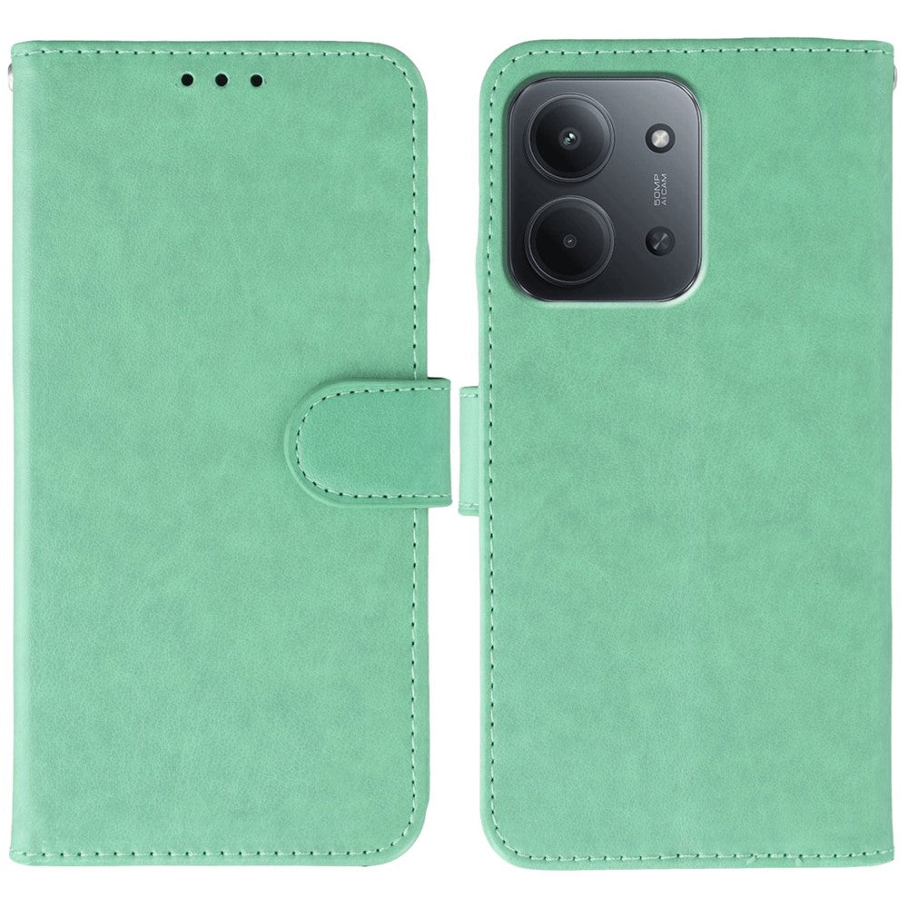 For Xiaomi Redmi 15C 5G (EU) (173mm) / 15C 4G (EU) (173mm) Case PU Leather Flip Wallet Phone Cover with Strap