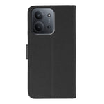For Xiaomi Redmi 15C 4G (Global) (171mm) / Poco C85 4G (171mm) Case Feather Imprint PU Leather Wallet Phone Cover
