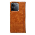 For Xiaomi Redmi 15C 4G (Global) (171mm) / Poco C85 4G (171mm) Case Hidden Magnetic Closure Calf Texture Leather Phone Cover
