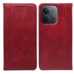 For Xiaomi Redmi 15C 4G (Global) (171mm) / Poco C85 4G (171mm) Case Hidden Magnetic Closure Calf Texture Leather Phone Cover