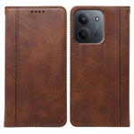 For Xiaomi Redmi 15C 4G (Global) (171mm) / Poco C85 4G (171mm) Case Hidden Magnetic Closure Calf Texture Leather Phone Cover