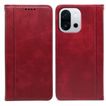 OnePlus 13T 5G-skal, dold magnetisk stängning, kalvtexturerat läderfodral
