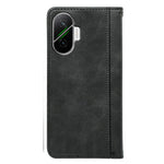 For Xiaomi Redmi Turbo 4 Pro 5G / Poco F7 5G Case Hidden Magnetic Closure Calf Texture Leather Phone Cover