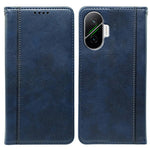 For Xiaomi Redmi Turbo 4 Pro 5G / Poco F7 5G Case Hidden Magnetic Closure Calf Texture Leather Phone Cover
