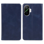 For Xiaomi Redmi Turbo 4 Pro 5G / Poco F7 5G Case Strong Magnetic PU Leather Phone Cover Calf Texture