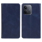 Xiaomi Redmi 15C 4G (Global) (171mm) / Poco C85 4G (171mm) cover, stærkt magnetisk PU-lædermobilcover med kalveskindstekstur