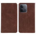 Xiaomi Redmi 15C 4G (Global) (171mm) / Poco C85 4G (171mm) cover, stærkt magnetisk PU-lædermobilcover med kalveskindstekstur