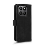 For Honor 400 Smart 5G / 4G / X7d 4G læderetui – skin-feel, anti-fald, pung, flip cover