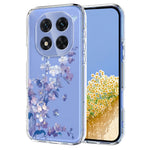 For Xiaomi Redmi Note 14 Pro 4G Case Butterfly Floral Pattern Printing TPU Phone Back Cover