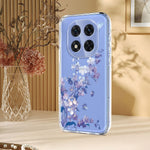 For Xiaomi Redmi Note 14 Pro 4G Case Butterfly Floral Pattern Printing TPU Phone Back Cover