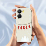 For Xiaomi Redmi Turbo 4 5G  /  Poco X7 Pro 5G Case Christmas Stockings Pattern Printing Straight Edge TPU Phone Back Cover