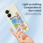 For Xiaomi Redmi Turbo 4 5G  /  Poco X7 Pro 5G Case Colored Sticky Notes Pattern Printing Straight Edge TPU Phone Back Cover