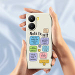 For Xiaomi Redmi Turbo 4 5G  /  Poco X7 Pro 5G Case Colored Sticky Notes Pattern Printing Straight Edge TPU Phone Back Cover