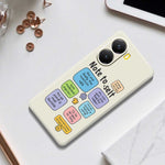 For Xiaomi Redmi Turbo 4 5G  /  Poco X7 Pro 5G Case Colored Sticky Notes Pattern Printing Straight Edge TPU Phone Back Cover