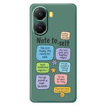 For Xiaomi Redmi Turbo 4 5G  /  Poco X7 Pro 5G Case Colored Sticky Notes Pattern Printing Straight Edge TPU Phone Back Cover