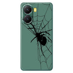 For Xiaomi Redmi Turbo 4 5G  /  Poco X7 Pro 5G Case Spider Pattern Printing Straight Edge TPU Phone Back Cover
