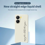 For Xiaomi Redmi Turbo 4 5G  /  Poco X7 Pro 5G Case WordArt Pattern Printing Straight Edge TPU Phone Back Cover