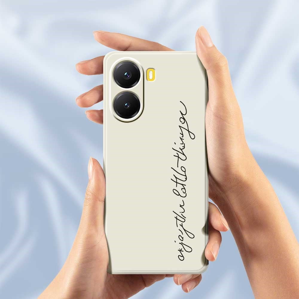 For Xiaomi Redmi Turbo 4 5G  /  Poco X7 Pro 5G Case WordArt Pattern Printing Straight Edge TPU Phone Back Cover