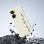 For Xiaomi Redmi Turbo 4 5G  /  Poco X7 Pro 5G Case WordArt Pattern Printing Straight Edge TPU Phone Back Cover