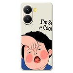 For Xiaomi Redmi Turbo 4 5G  /  Poco X7 Pro 5G Case Make Faces Kid Pattern Printing Straight Edge TPU Phone Back Cover