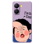 For Xiaomi Redmi Turbo 4 5G  /  Poco X7 Pro 5G Case Make Faces Kid Pattern Printing Straight Edge TPU Phone Back Cover