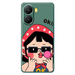 For Xiaomi Redmi Turbo 4 5G  /  Poco X7 Pro 5G Case Cute Kid Pattern Printing Straight Edge TPU Phone Back Cover