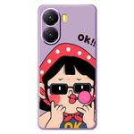For Xiaomi Redmi Turbo 4 5G  /  Poco X7 Pro 5G Case Cute Kid Pattern Printing Straight Edge TPU Phone Back Cover