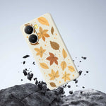 For Xiaomi Redmi Turbo 4 5G  /  Poco X7 Pro 5G Case Maple Leaves Pattern Printing Straight Edge TPU Phone Back Cover