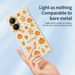 For Xiaomi Redmi Turbo 4 5G  /  Poco X7 Pro 5G Case Autumn Theme Pattern Printing Straight Edge TPU Phone Back Cover