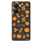 For Xiaomi Redmi Turbo 4 5G  /  Poco X7 Pro 5G Case Autumn Theme Pattern Printing Straight Edge TPU Phone Back Cover