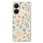 For Xiaomi Redmi Turbo 4 5G  /  Poco X7 Pro 5G Case Yellow Flowers Pattern Printing Straight Edge TPU Phone Back Cover