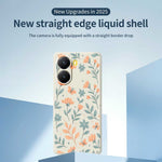 For Xiaomi Redmi Turbo 4 5G  /  Poco X7 Pro 5G Case Yellow Flowers Pattern Printing Straight Edge TPU Phone Back Cover