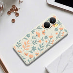 For Xiaomi Redmi Turbo 4 5G  /  Poco X7 Pro 5G Case Yellow Flowers Pattern Printing Straight Edge TPU Phone Back Cover