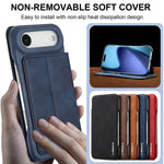 LC.IMEEKE For iPhone Air Case Card Holder Stand Leather Phone Cover