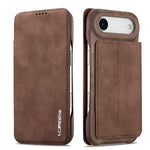 LC.IMEEKE For iPhone Air Case Card Holder Stand Leather Phone Cover