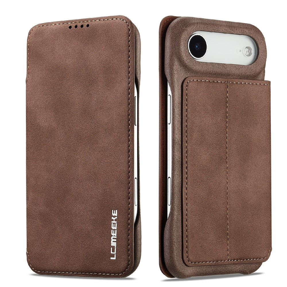 LC.IMEEKE For iPhone Air Case Card Holder Stand Leather Phone Cover