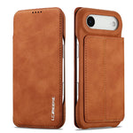LC.IMEEKE For iPhone Air Case Card Holder Stand Leather Phone Cover