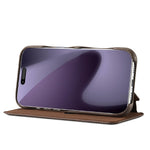 LC.IMEEKE For iPhone 18 Pro / 17 Pro Case Card Holder Stand Leather Phone Cover