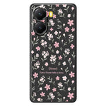 For Xiaomi Redmi Turbo 4 5G  /  Poco X7 Pro 5G Case Small Flower Pattern Printing Straight Edge TPU Phone Back Cover