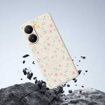 For Xiaomi Redmi Turbo 4 5G  /  Poco X7 Pro 5G Case Small Flower Pattern Printing Straight Edge TPU Phone Back Cover