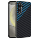 ABEEL For Samsung Galaxy S25 FE Magnetic Case Carbon Fiber Texture Back Cover