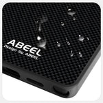 ABEEL For Samsung Galaxy S25 FE Magnetic Case Printed PC TPU Aluminum Alloy Leather Phone Cover