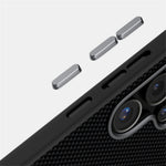 ABEEL For Samsung Galaxy S25 FE Magnetic Case Printed PC TPU Aluminum Alloy Leather Phone Cover