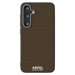 ABEEL For Samsung Galaxy S25 FE Magnetic Case Printed PC TPU Aluminum Alloy Leather Phone Cover