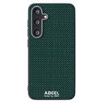 ABEEL For Samsung Galaxy S25 FE Magnetic Case Printed PC TPU Aluminum Alloy Leather Phone Cover